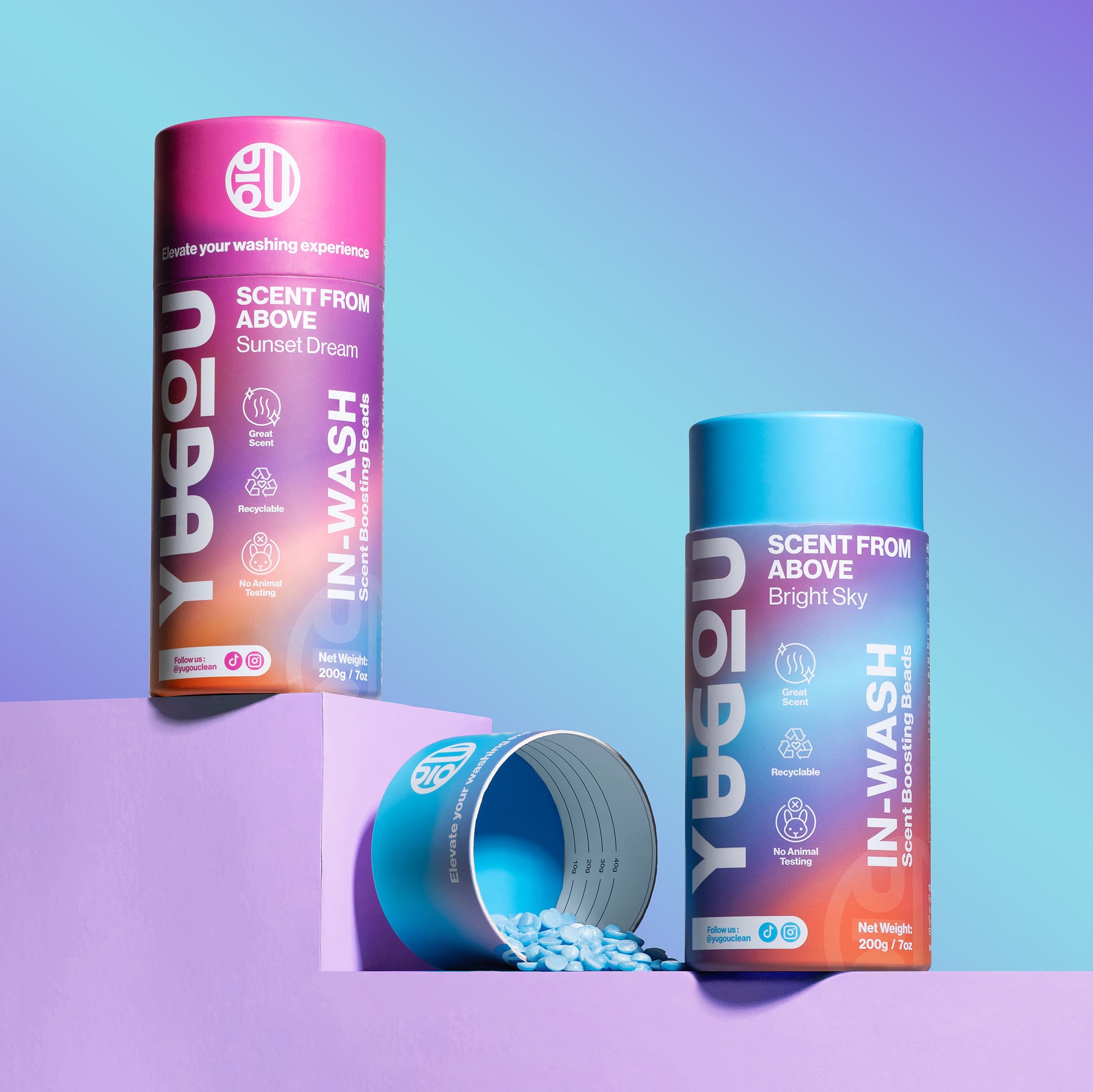 IN-WASH Scent Boosting Beads -  Bright Sky